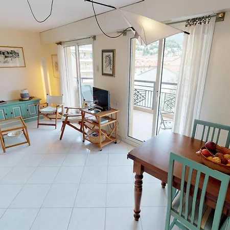 Grand 2p Climatise, Terrasse, Parking, Centre Menton, Commerces & Plages A Pied - Fr-1-196-189