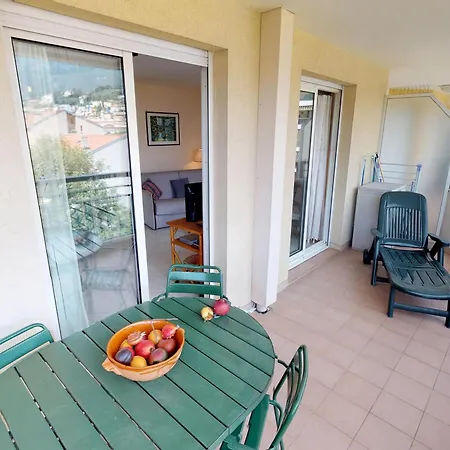 Grand 2p Climatise, Terrasse, Parking, Centre Menton, Commerces & Plages A Pied - Fr-1-196-189 Apartmán